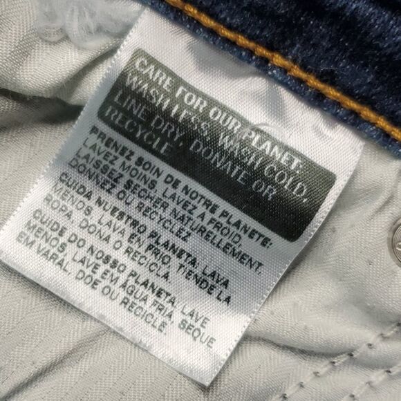 33 LEVI'S RED TAB BOYFRIEND short cropped JEANS - Picture 5 of 12